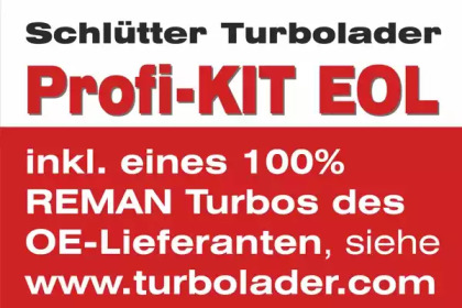 SCHLÜTTER TURBOLADER 166-04031EOL